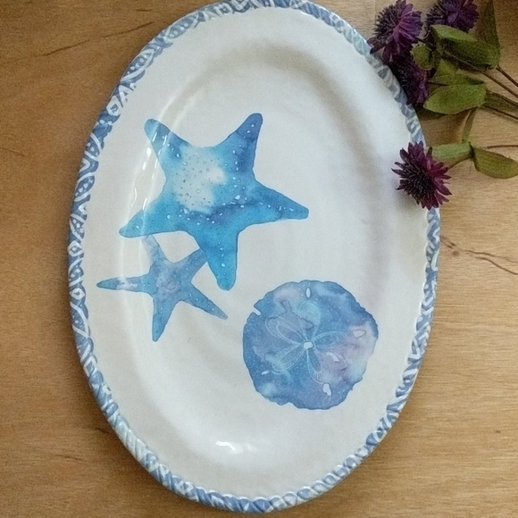 Tommy Bahama Other - Tommy Bahama Melamine Serving Tray SeaLife